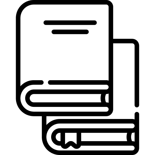 Dekoratives Bild für die Kristallbibliothek